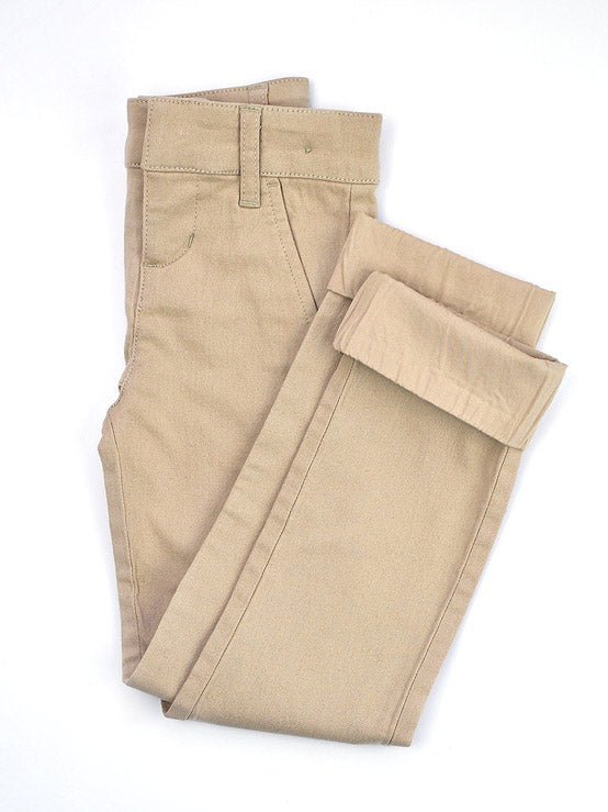 Slim-Fit School Uniform Pants for Skinny Toddlers and Big Kids / Pants for Peanuts