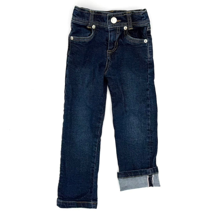 ♻️ Preloved: Selvedge Denim: Dark Wash / Size: Peach A