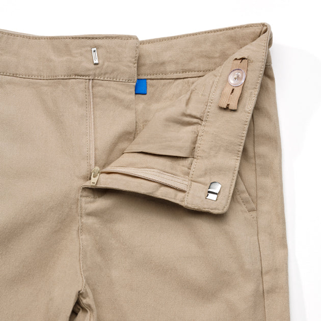 Kids Slim-Fit Twill School Uniform Pants / Wrinkle Resistant