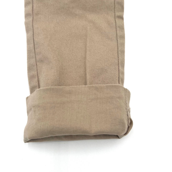 ♻️ Preloved: Wrinkle Resistant Uniform Pant: Khaki / Size: Peach B
