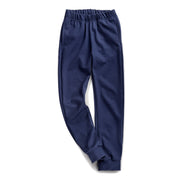 Navy Knit Extra Long and Lean Joggers for Tall, Skinny Boys and Girls