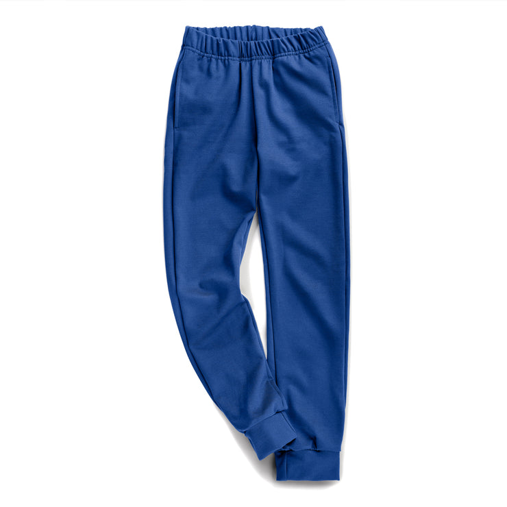 Royal Blue Boys Extra Slim Joggers / Elastic Waist