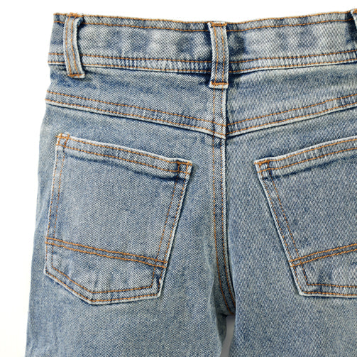 Back Pockets Light Wash Jeans / Pants for Peanuts