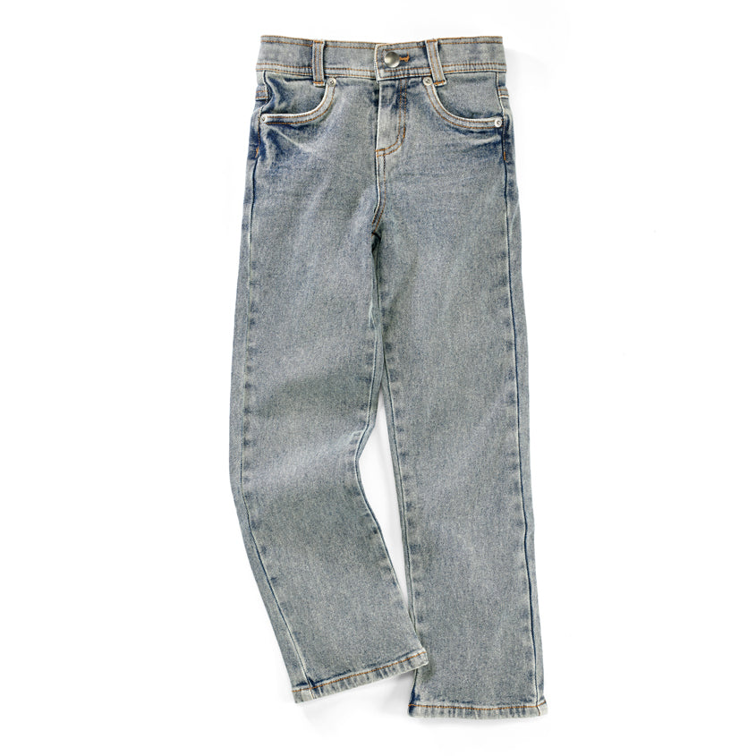 Light Wash Slim Fit Tall Kids Jeans / Pants for Peanuts
