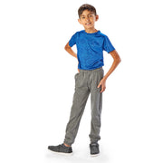 Slim-Fit Fleece Jogger for Tall Skinny 10 Year Old Boy / Charcoal Gray