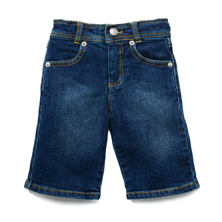 Extra Long Slim-Fit Boys Denim Jean Shorts