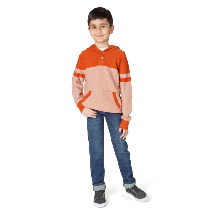 8-Year Old Boy with Skinny Long Legs Modeling Slim-Fit Kids Jeans