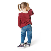 Medium Wash Adjustable Waist Slim-Fit Kids Jeans for Tall Toddlers